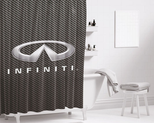 Infinite Snake Bathroom Shower Curtain Fabric Waterproof | 66 X 72 Inch