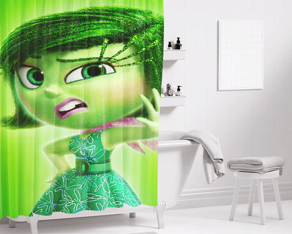 Inside Out Bing Bong Po Bathroom Shower Curtain Fabric Waterproof | 66 X 72 Inch
