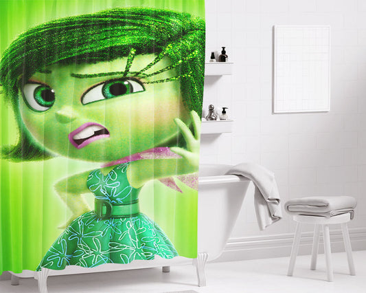 Inside Out Bing Bong Po Bathroom Shower Curtain Fabric Waterproof | 66 X 72 Inch