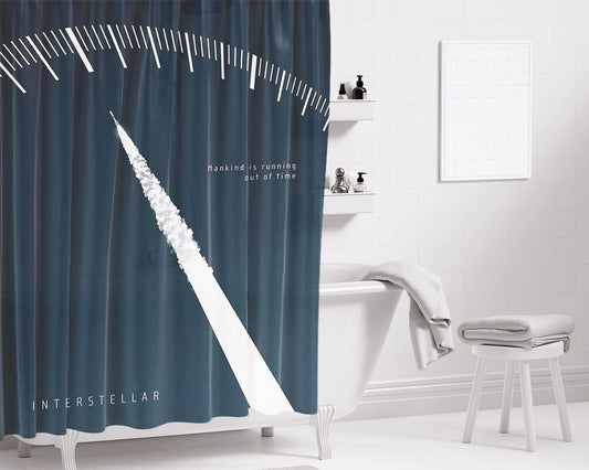 Internet Pirate Bathroom Shower Curtain Fabric Waterproof | 66 X 72 Inch