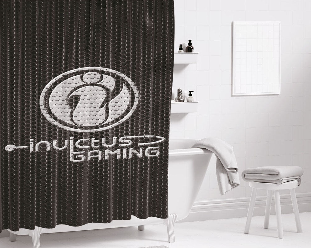 Invader Zoom And Pig Doom Song Bathroom Shower Curtain Fabric Waterproof | 66 X 72 Inch