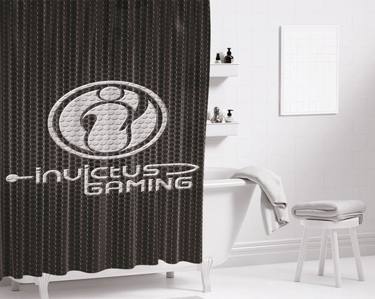 Invader Zoom And Pig Doom Song Bathroom Shower Curtain Fabric Waterproof | 66 X 72 Inch
