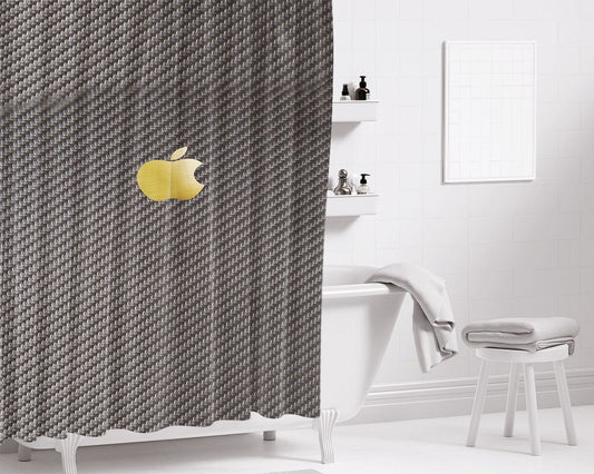 Iphone Ballons Wallpaper Bathroom Shower Curtain Fabric Waterproof | 66 X 72 Inch