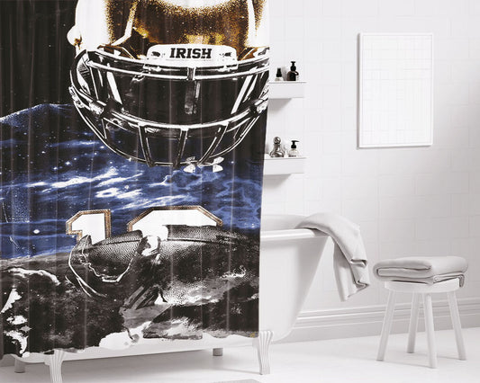 Iphonedo Itidal Bathroom Shower Curtain Fabric Waterproof | 66 X 72 Inch