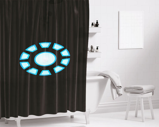 Iron Man 3 Poster Bathroom Shower Curtain Fabric Waterproof | 66 X 72 Inch