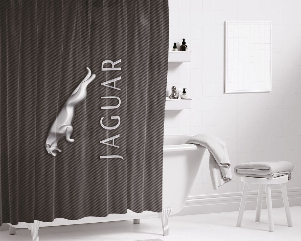 Jaden Yuki College Bathroom Shower Curtain Fabric Waterproof | 66 X 72 Inch
