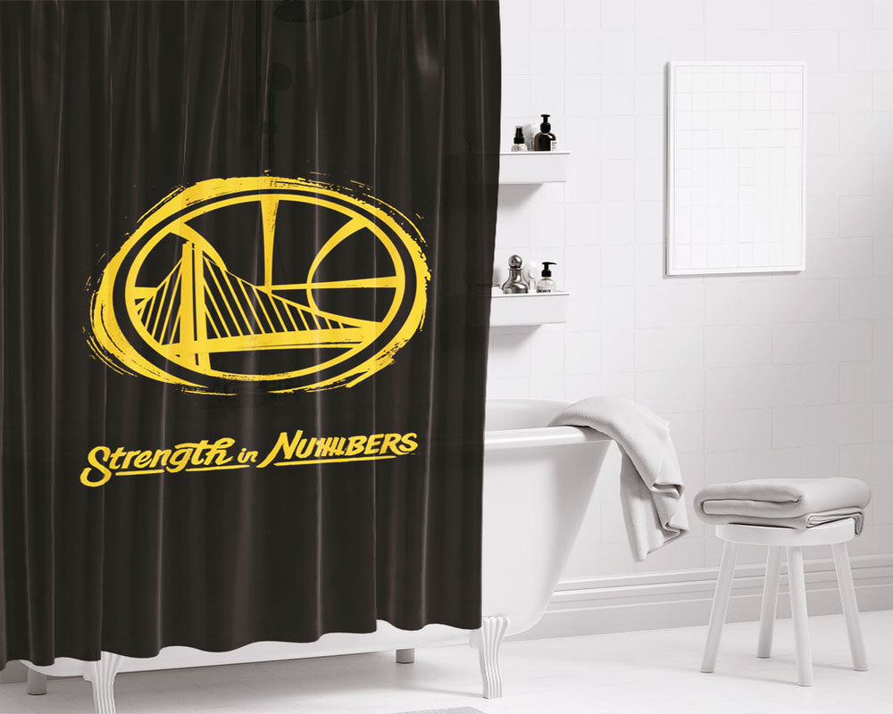 Jaguar Car Emblem Logo Fiber Carbon Bathroom Shower Curtain Fabric Waterproof | 66 X 72 Inch