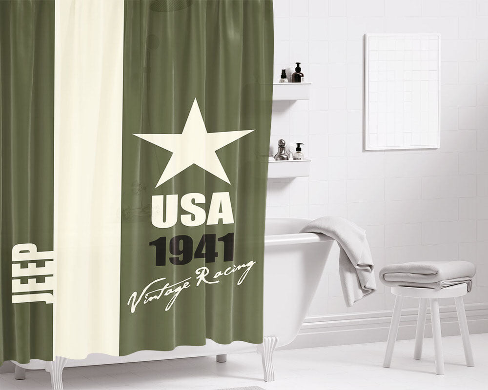 Jedi Do Or Do Not Bathroom Shower Curtain Fabric Waterproof | 66 X 72 Inch