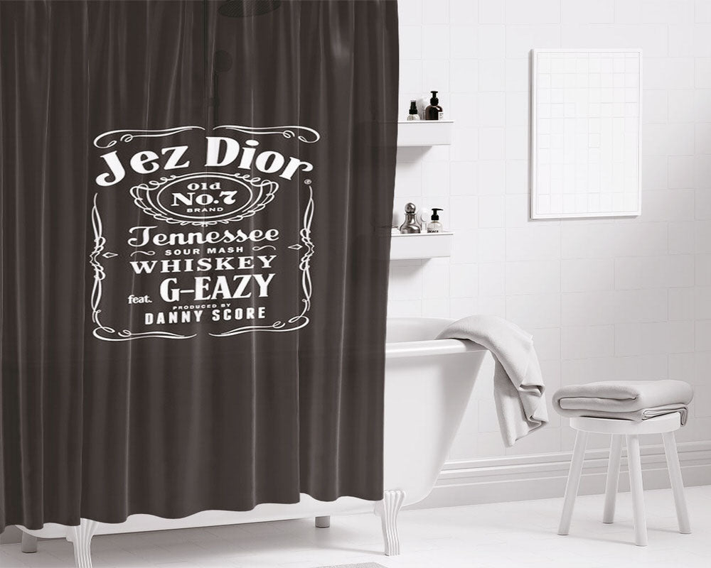 Jewelry Heart Bathroom Shower Curtain Fabric Waterproof | 66 X 72 Inch
