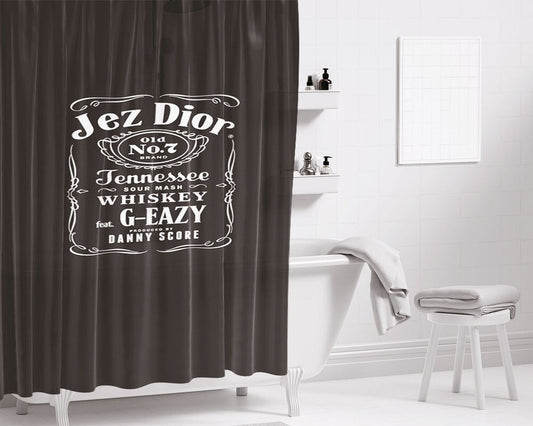 Jewelry Heart Bathroom Shower Curtain Fabric Waterproof | 66 X 72 Inch