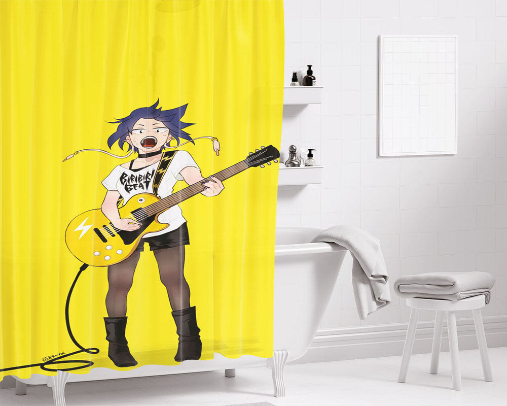 Jirou Kyouka Collage Bathroom Shower Curtain Fabric Waterproof | 66 X 72 Inch