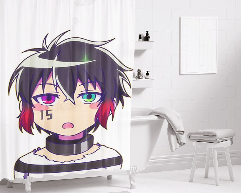 Jyugo - Nanbaka! Bathroom Shower Curtain Fabric Waterproof | 66 X 72 Inch