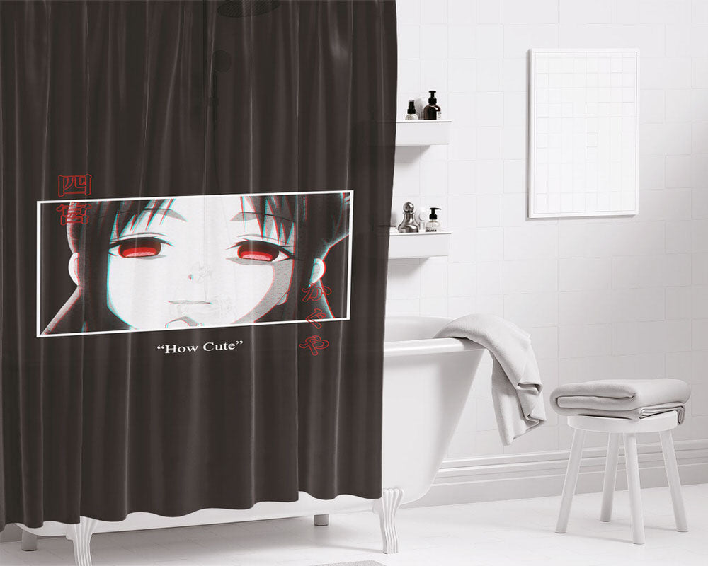 Kaguya Shinomiya Bathroom Shower Curtain Fabric Waterproof | 66 X 72 Inch