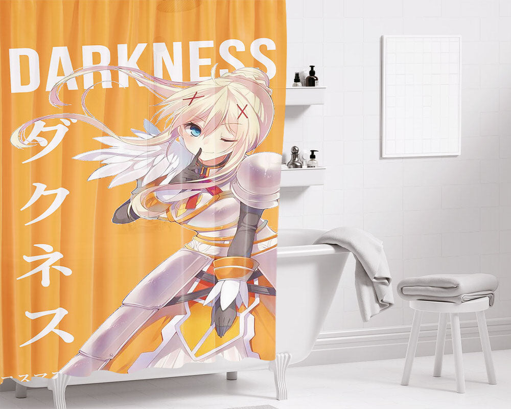 Kono Subarashii Sekai Ni Shukufuku Wo! Bathroom Shower Curtain Fabric Waterproof | 66 X 72 Inch