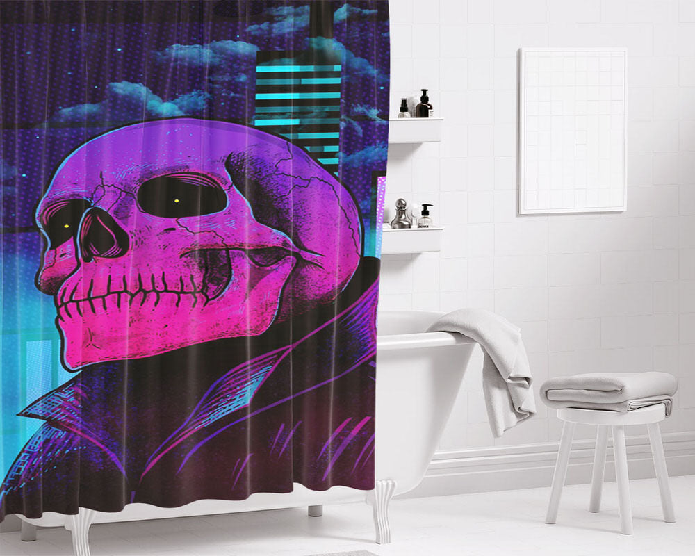 Lost City Bathroom Shower Curtain Fabric Waterproof | 66 X 72 Inch