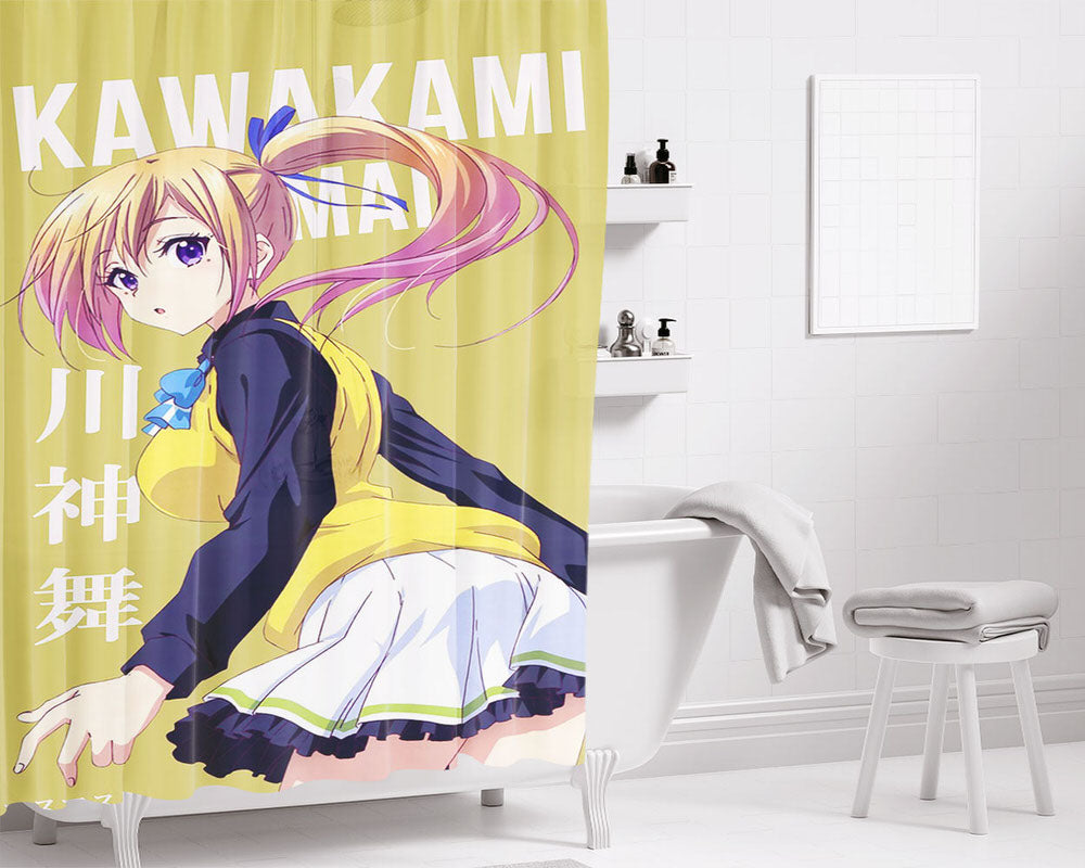 Mai Kawakami Musaigen No Phantom Bathroom Shower Curtain Fabric Waterproof | 66 X 72 Inch