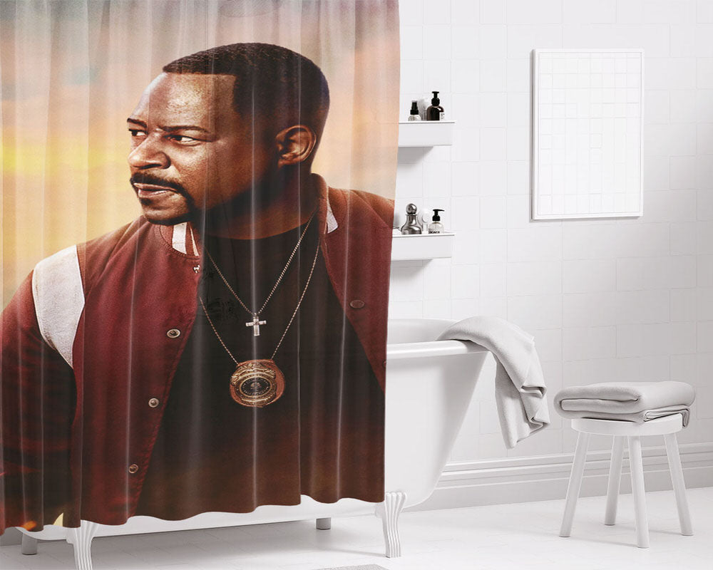 Martin Lawrence Bad Boys For Life Bathroom Shower Curtain Fabric Waterproof | 66 X 72 Inch