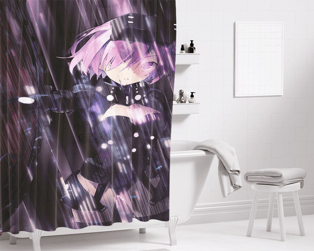 Mashu Bathroom Shower Curtain Fabric Waterproof | 66 X 72 Inch