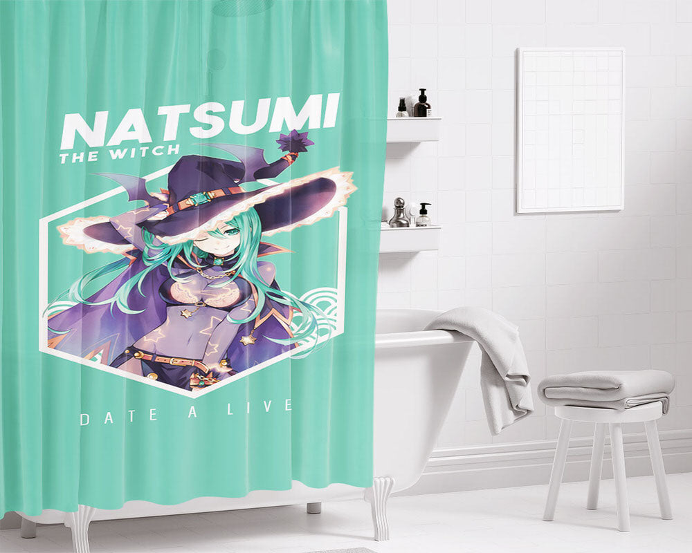 Natsumi Bathroom Shower Curtain Fabric Waterproof | 66 X 72 Inch