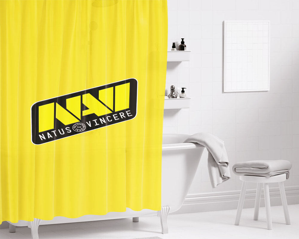 Navi Bathroom Shower Curtain Fabric Waterproof | 66 X 72 Inch