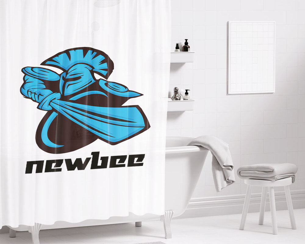 Newbee Bathroom Shower Curtain Fabric Waterproof | 66 X 72 Inch