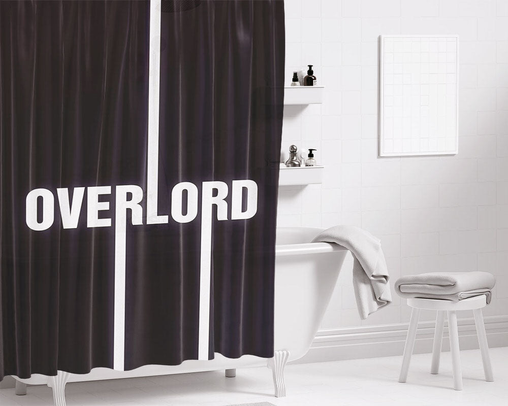 Overlord Movie Bathroom Shower Curtain Fabric Waterproof | 66 X 72 Inch