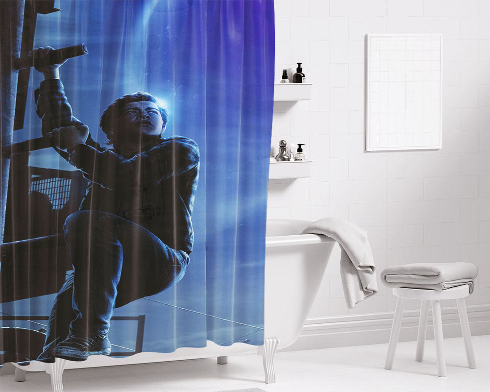 Partner In Crime Bathroom Shower Curtain Fabric Waterproof | 66 X 72 Inch