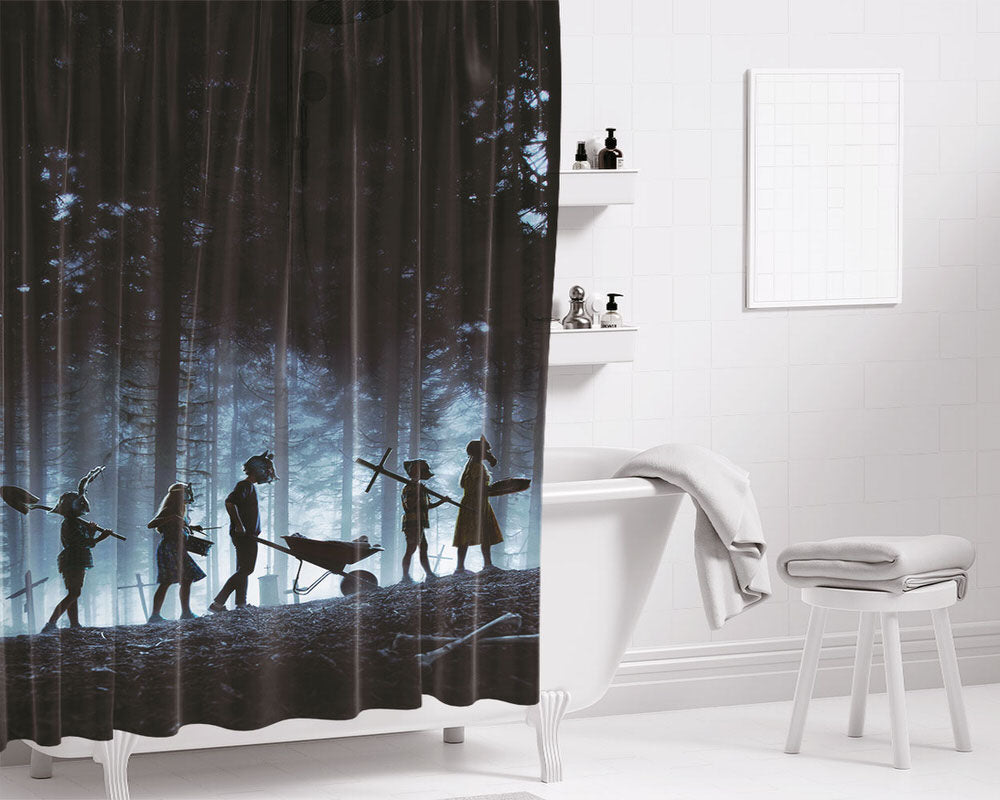 Perfect Mason Jar Bathroom Shower Curtain Fabric Waterproof | 66 X 72 Inch