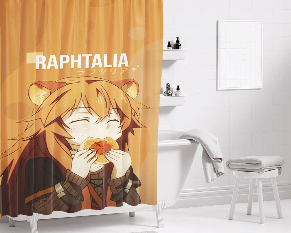Raphtalia Bathroom Shower Curtain Fabric Waterproof | 66 X 72 Inch