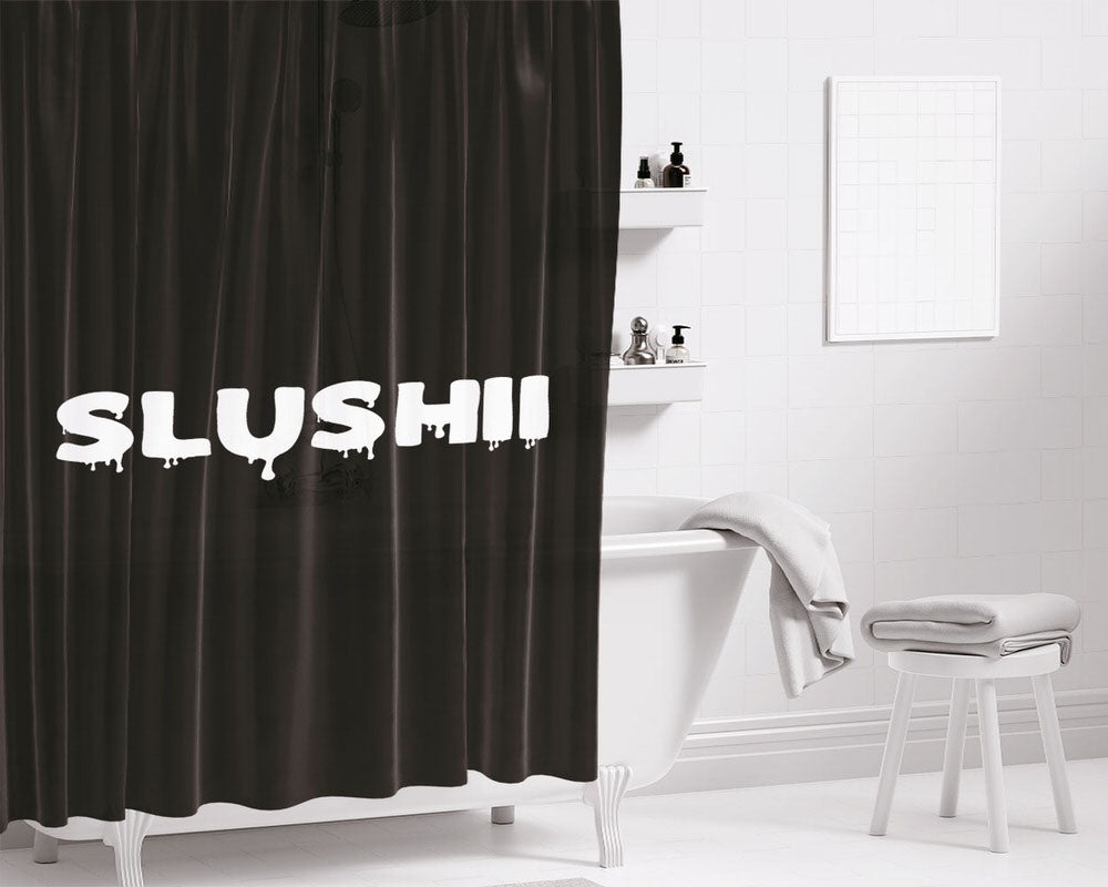 Slushii Bathroom Shower Curtain Fabric Waterproof | 66 X 72 Inch