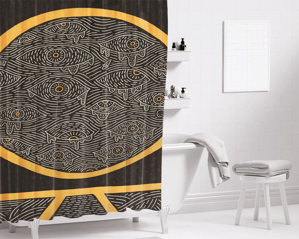 The Fall Of Troy Love Sick Album Bathroom Shower Curtain Fabric Waterproof | 66 X 72 Inch