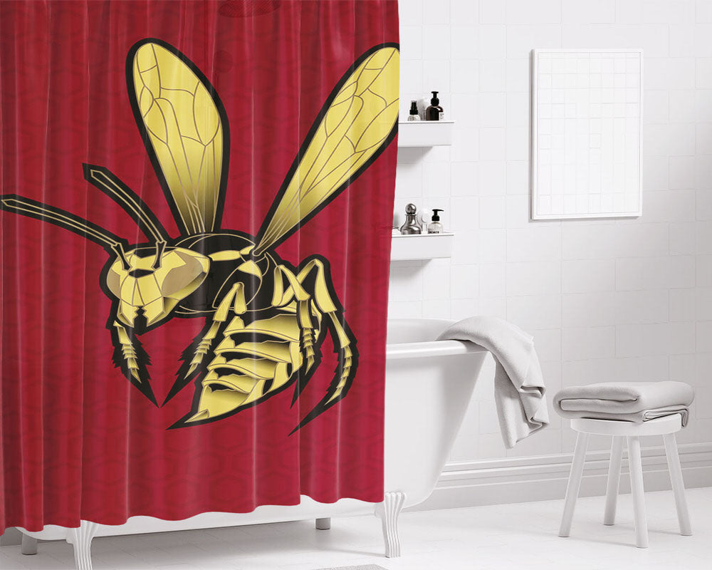 Trent Mcclung Hornet Primitive Skate Bathroom Shower Curtain Fabric Waterproof | 66 X 72 Inch