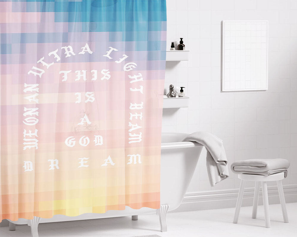We Do Not Sow Greyjoy Metal Logo Bathroom Shower Curtain Fabric Waterproof | 66 X 72 Inch