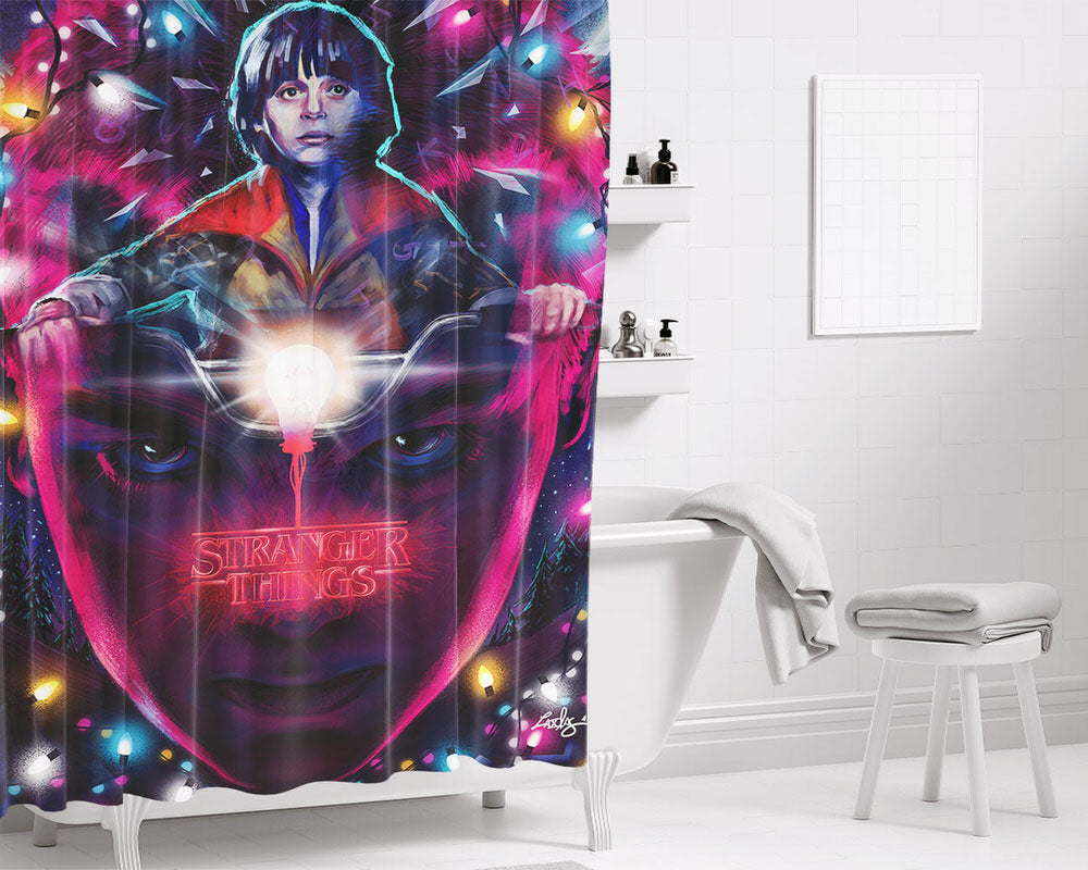 Will And Eleven Bathroom Shower Curtain Fabric Waterproof | 66 X 72 Inch