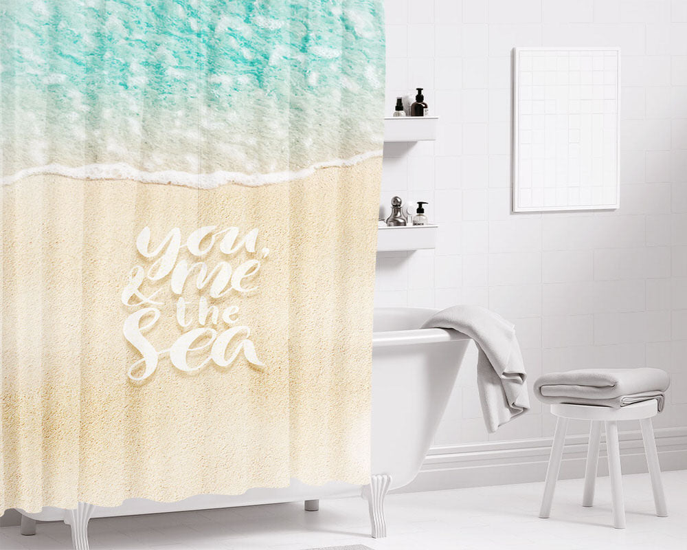 You May Laugh... Bathroom Shower Curtain Fabric Waterproof | 66 X 72 Inch
