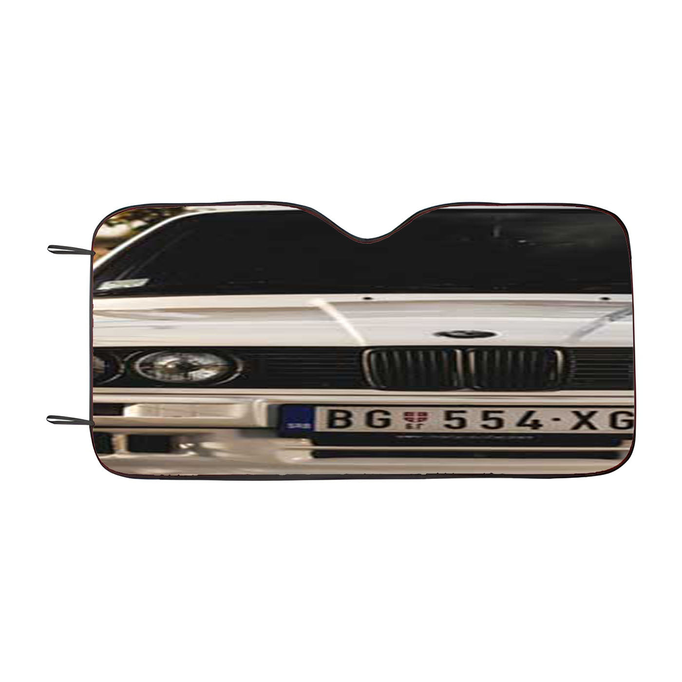 Bmw Head On Car Auto Sun Shade Windshield Cover