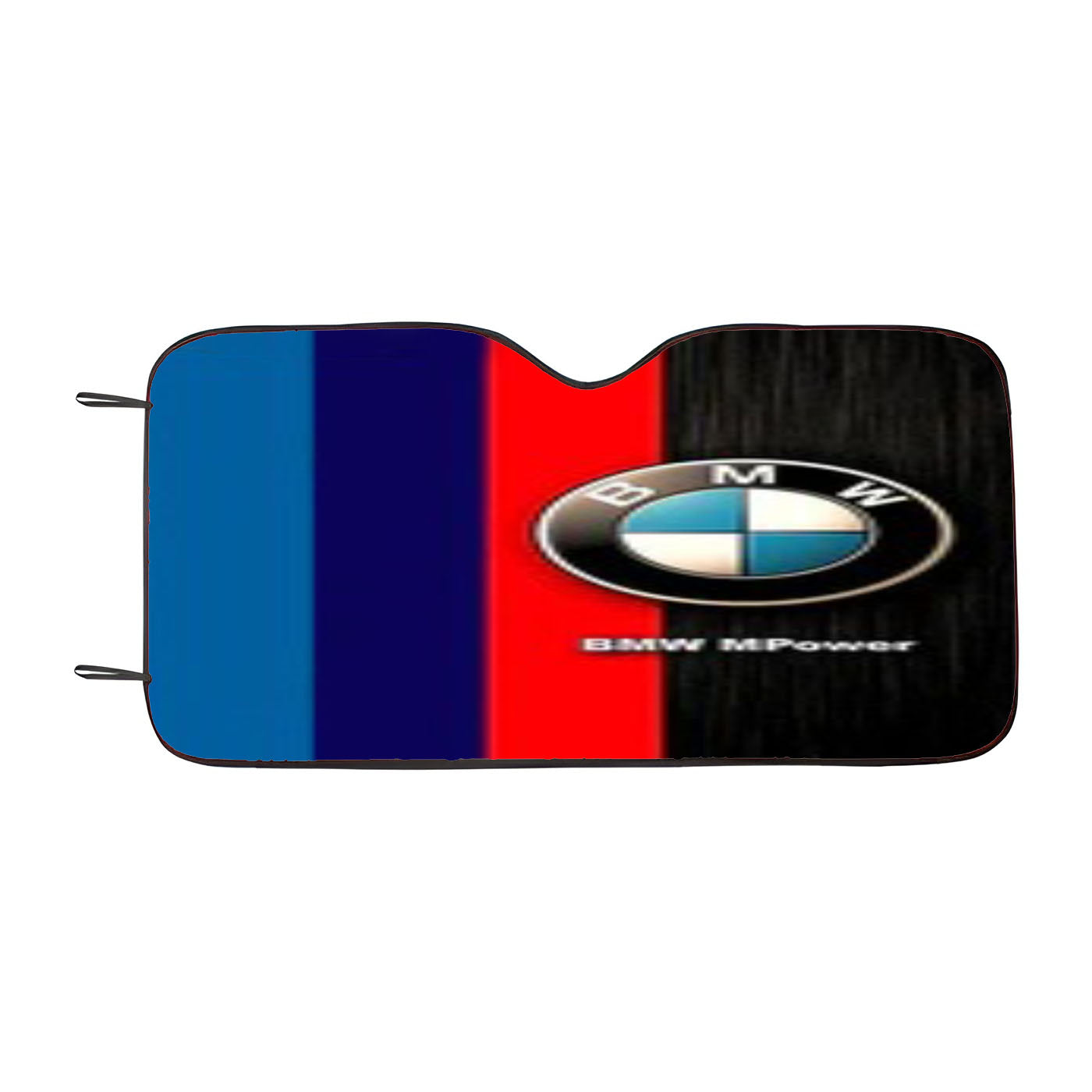 Bmw M Power Strip Car Auto Sun Shade Windshield Cover