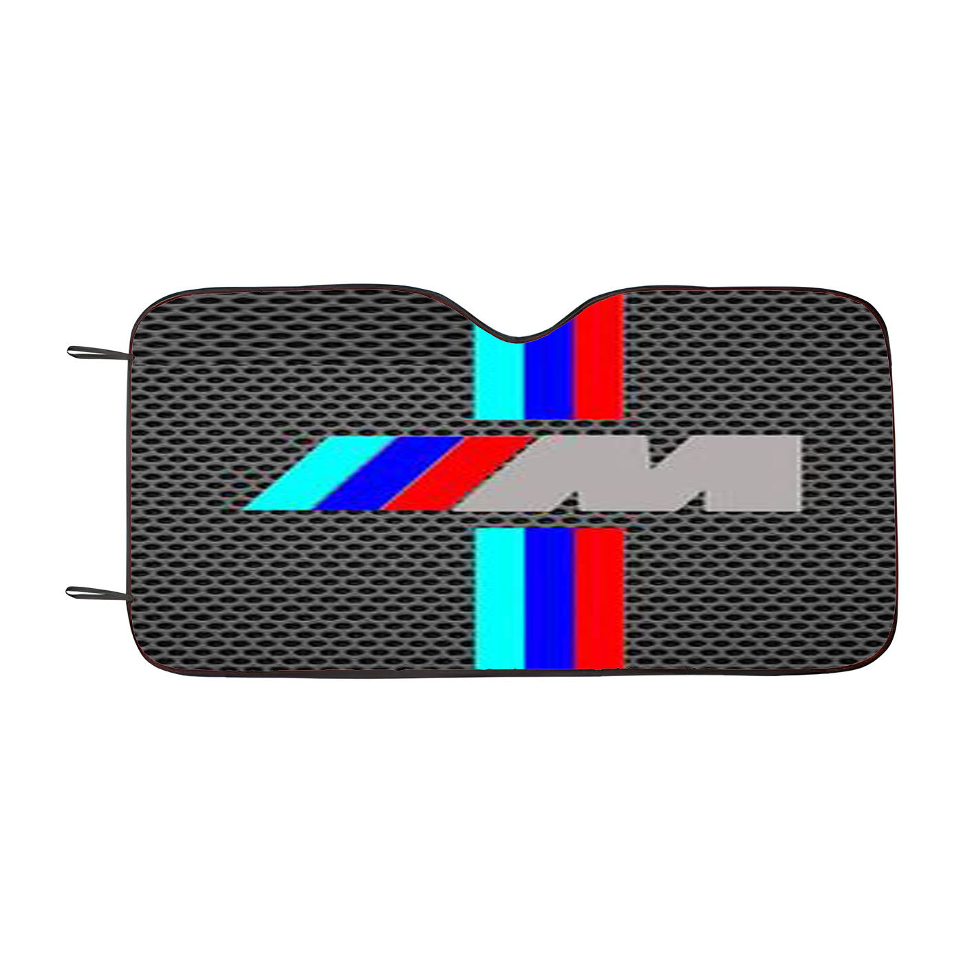 Bmw M Stripe Logo Car Auto Sun Shade Windshield Cover