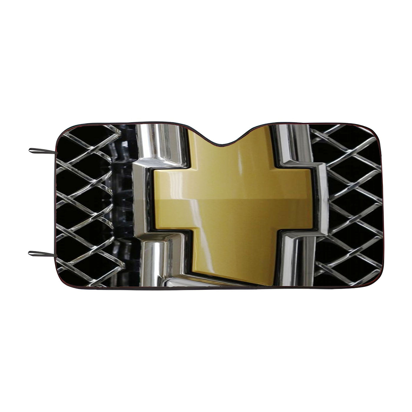 Chevy Chevrolet Gold Logo Car Auto Sun Shade Windshield Cover