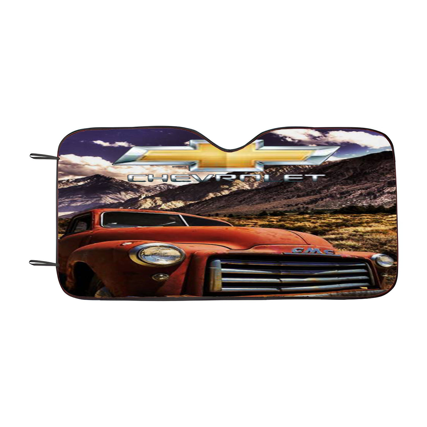 Chevy Classic Truck Car Auto Sun Shade Windshield Cover