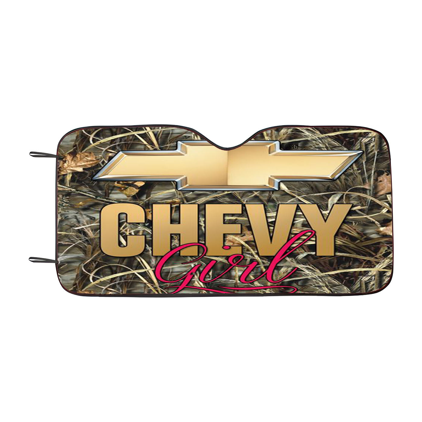 Chevy Girl Car Auto Sun Shade Windshield Cover