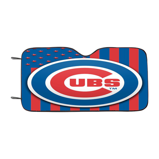 Chicago Cubs America Forever Car Auto Sun Shade Windshield Cover