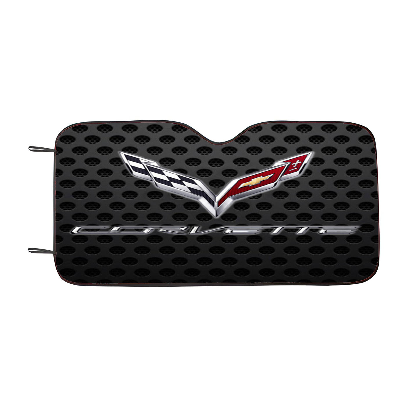 Corvette Racing Carbon Car Auto Sun Shade Windshield Cover