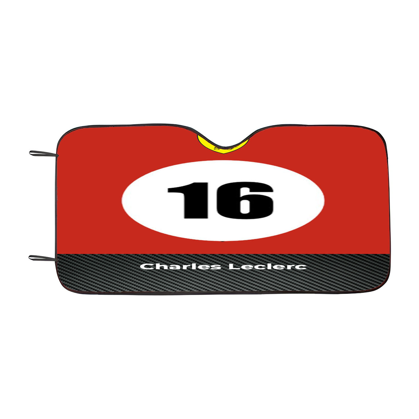 Ferrari Charles Leclerc Car Auto Sun Shade Windshield Cover