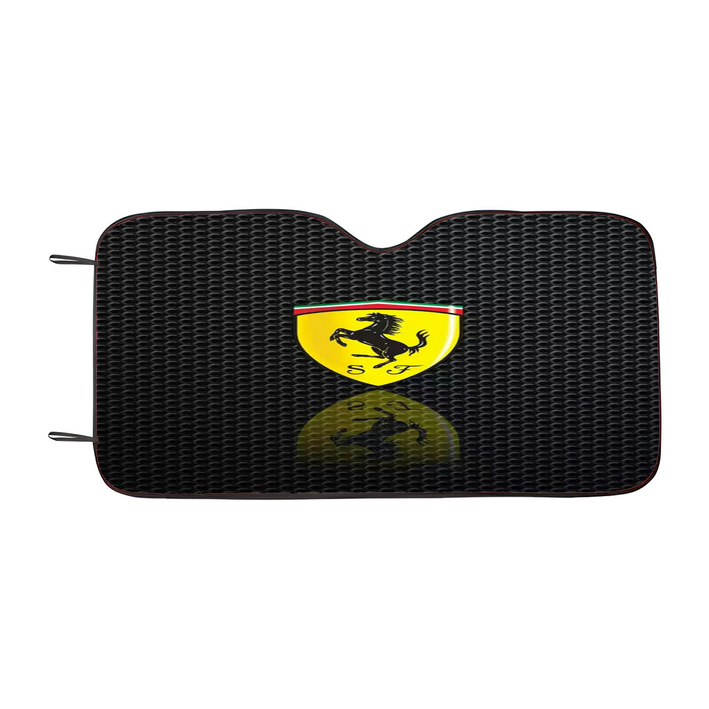 Ferrari Logo Wallpaper Car Auto Sun Shade Windshield Cover
