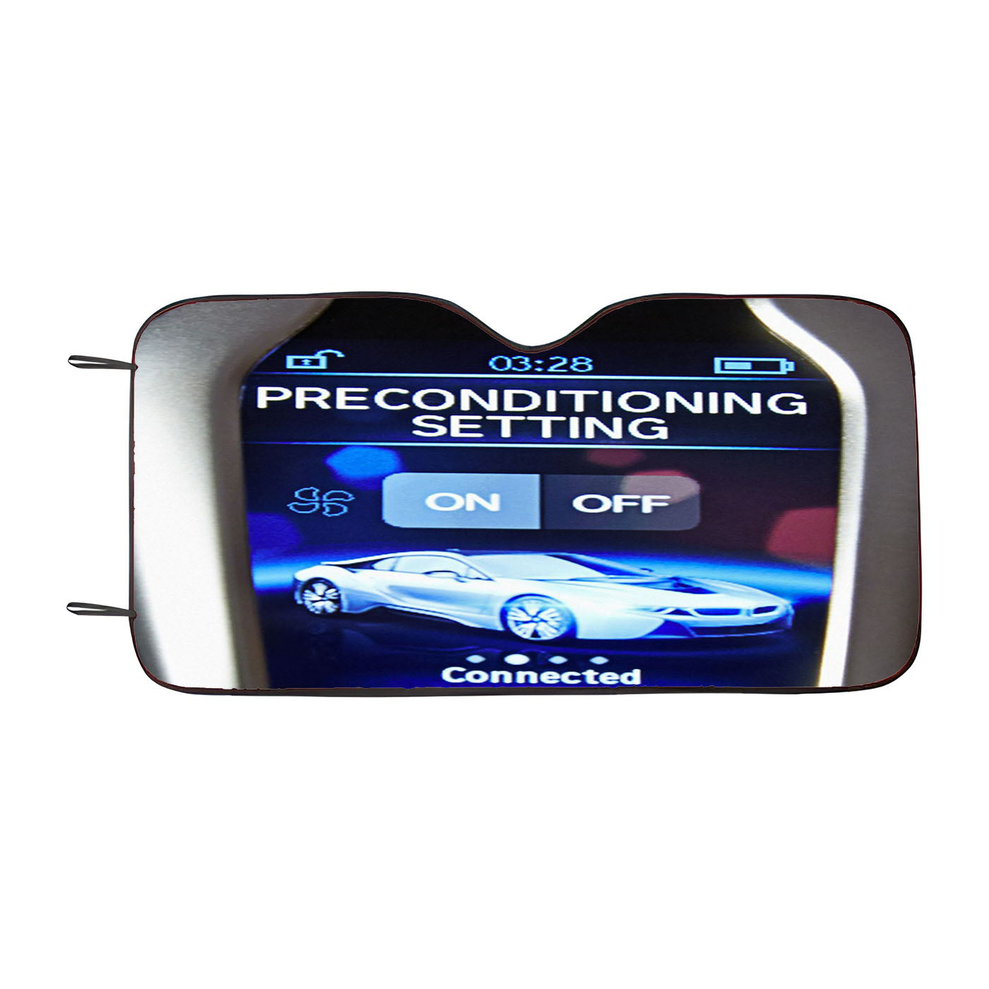 Keychain Bmw Display Car Key Car Auto Sun Shade Windshield Cover