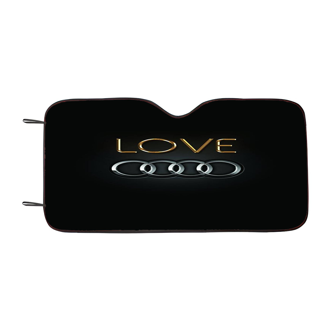 Love Audi Lo Car Auto Sun Shade Windshield Cover