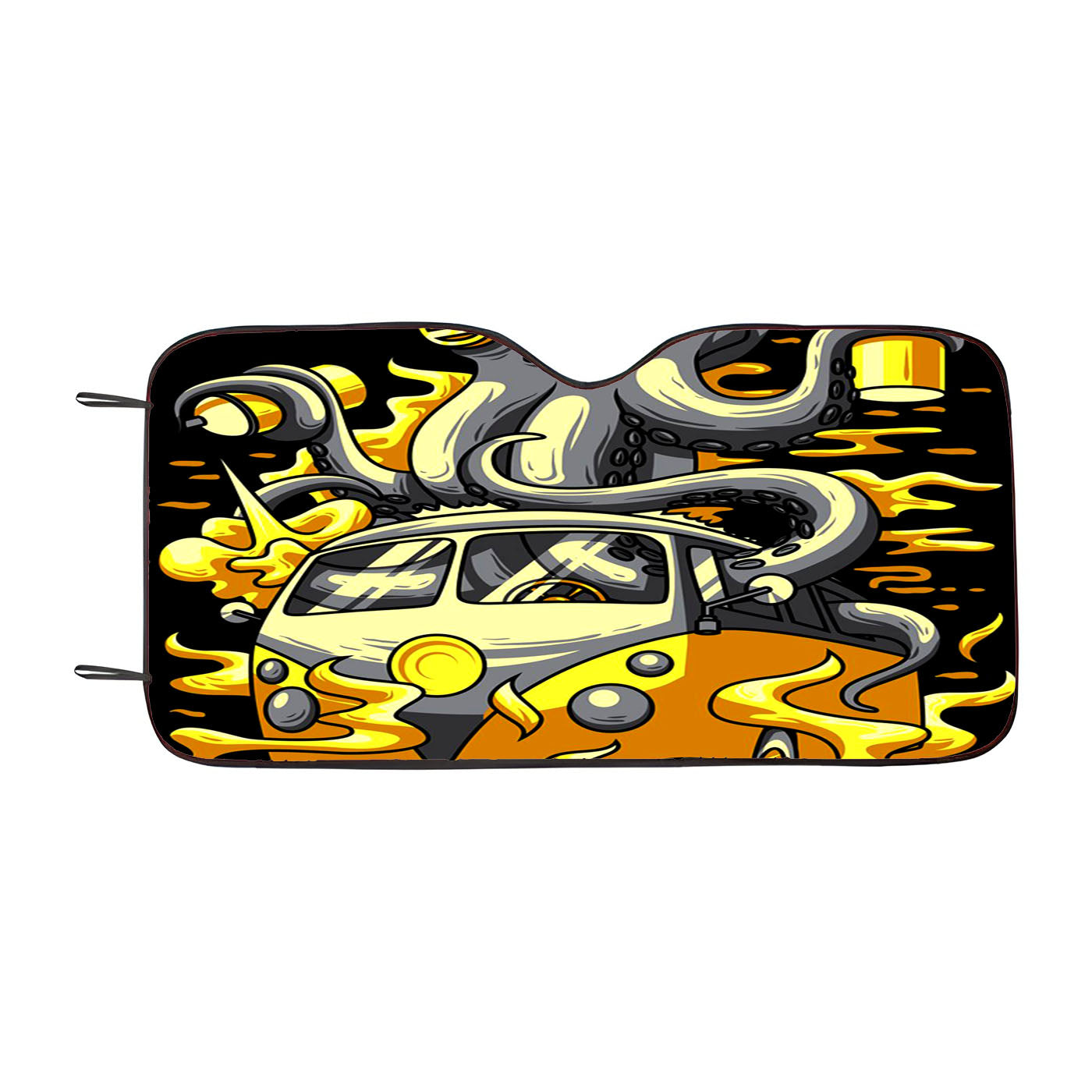 Octopus X Vw Graffiti Art Car Auto Sun Shade Windshield Cover