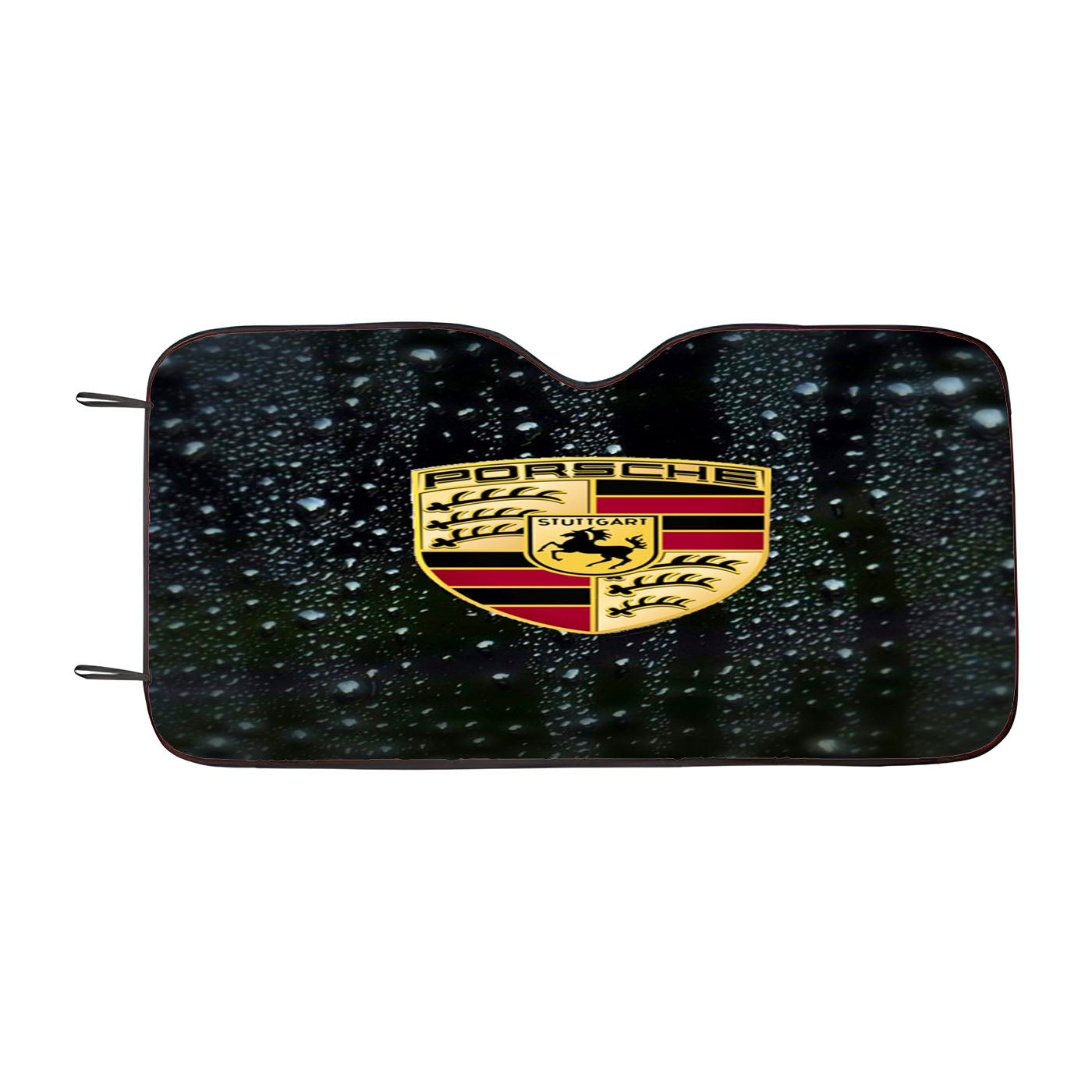 Porsche Wallpaper Logo Car Auto Sun Shade Windshield Cover