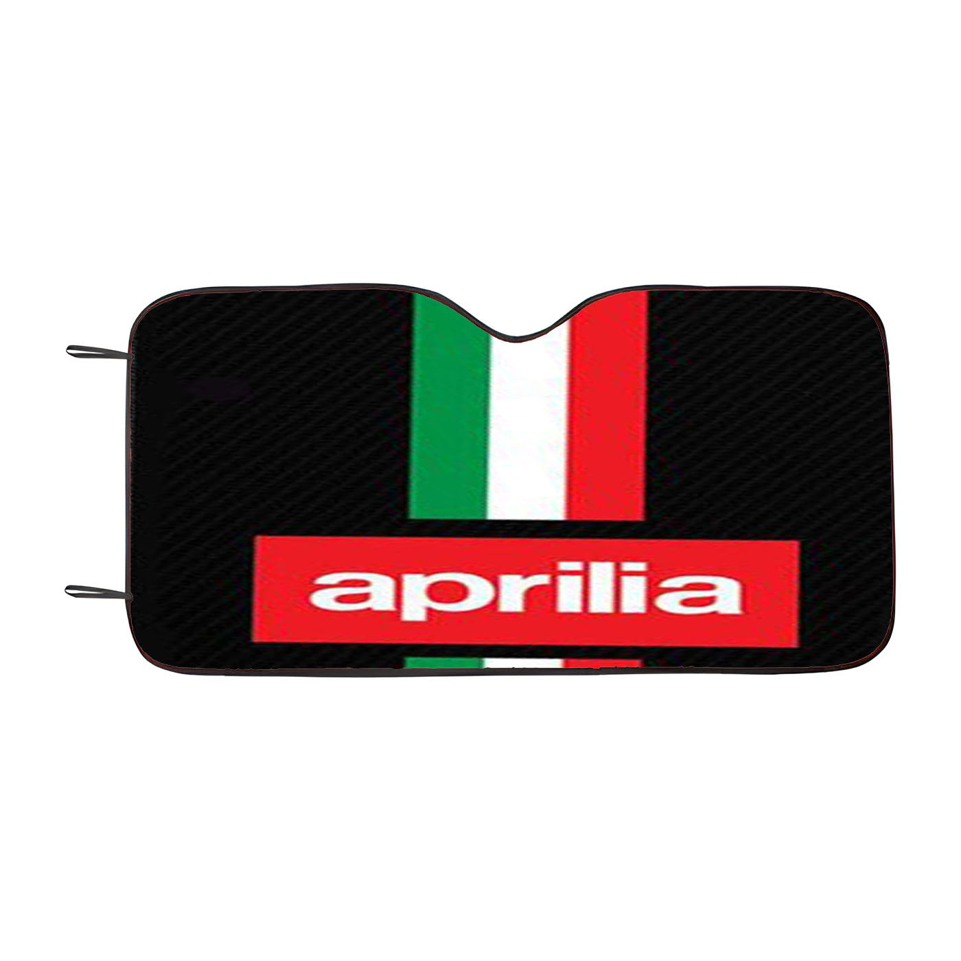 Aprilia Carbon Pattern Car Auto Sun Shade Windshield Cover